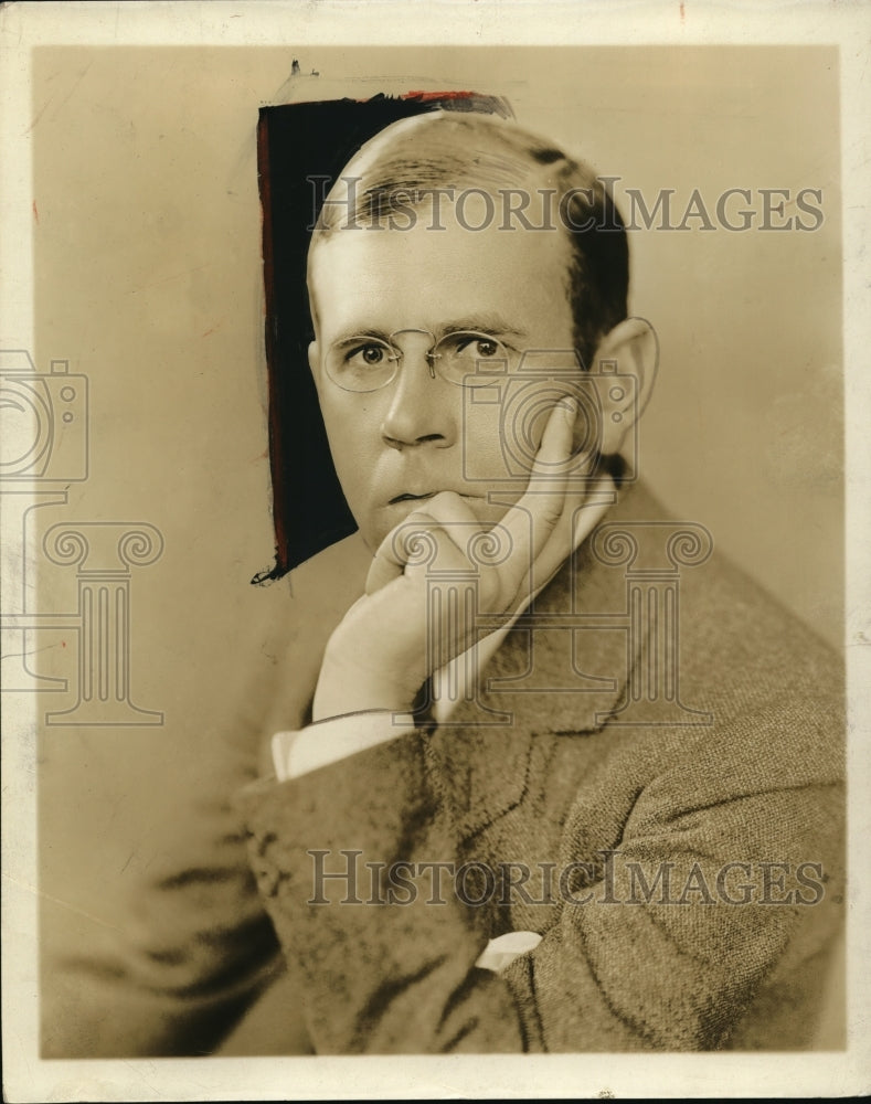 1931 Press Photo George F. Baker, Jr. - nef08063 - Historic Images