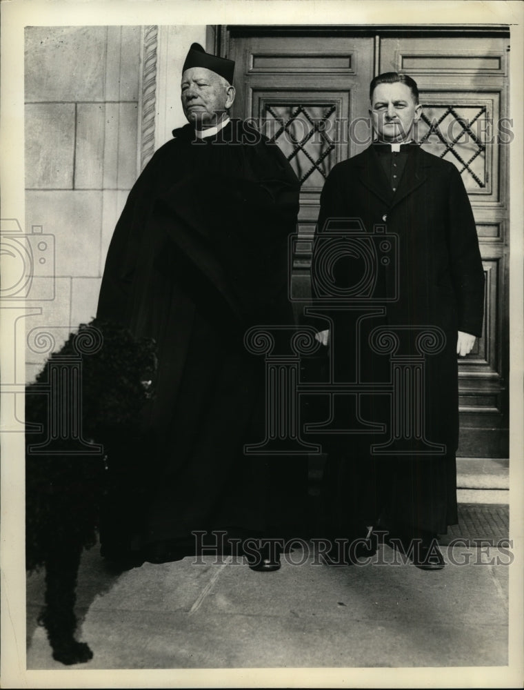 1939 Press Photo Cardinal Brands Politicians as Low Mean Greedy And Ambitious - Historic Images