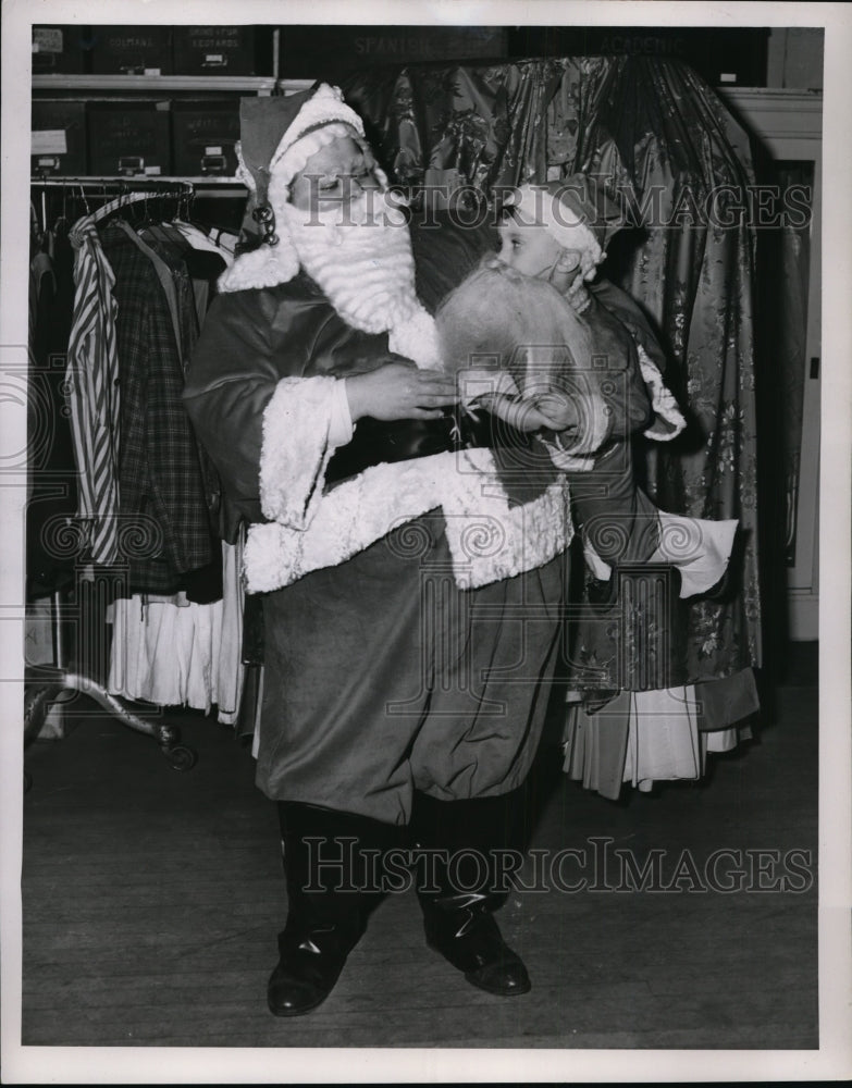 Bob Harwood of Cleveland as Santa  - Historic Images