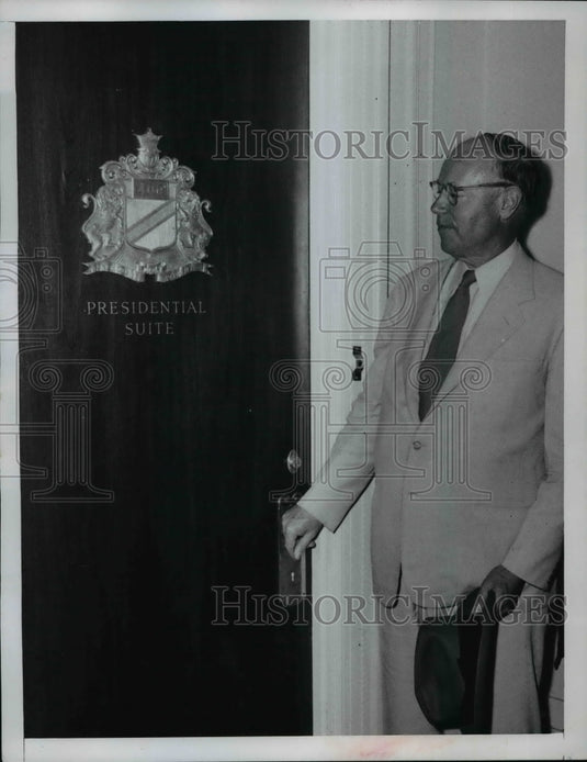 1952 Press Photo Senator Robert A.Taft from Ohio - nef11015 - Historic Images