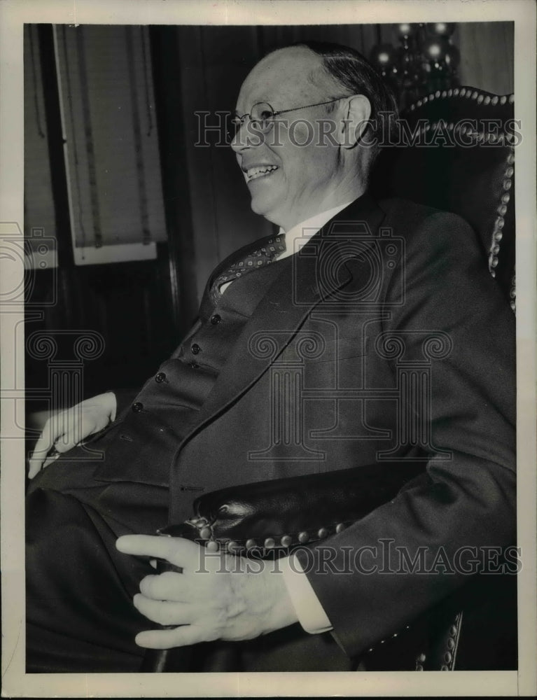 1949 Press Photo Sen. Robert A.Taft of Ohio,Chairman of the Republican Policy - Historic Images