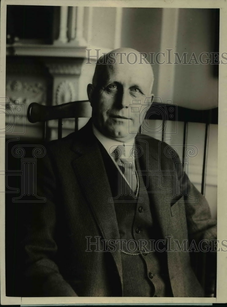 1925 Press Photo George Adams Elected Director of Science Church In Boston - Historic Images
