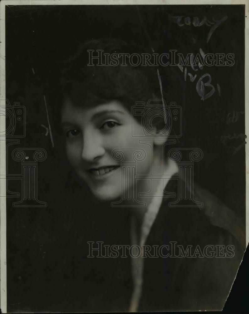 1917 Press Photo Blanca Errázuriz, Killed Husband John de Saulles - Historic Images