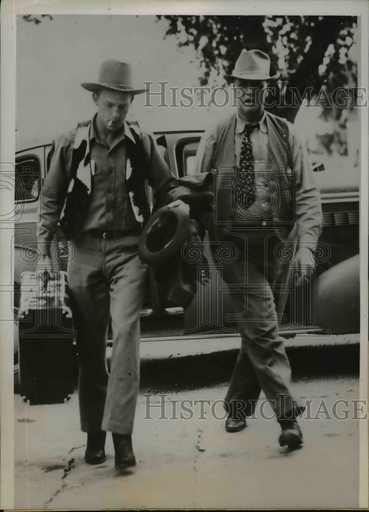 1938 Press Photo Harley T. Spuance Kidnapping Suspect James E. Merritt-Historic Images