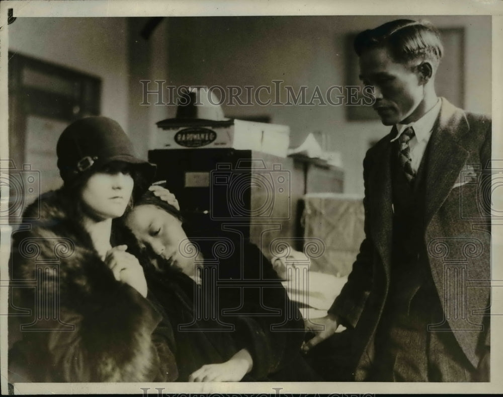 1930 Press Photo Mayuse Hirano Charged with Shooting Three in Los Angeles, CA - Historic Images