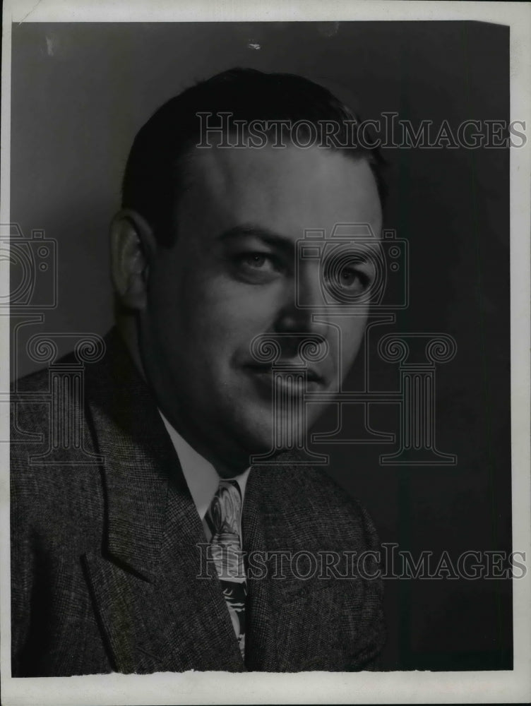 1947 Press Photo Mr. Bill Borglund - nef15039-Historic Images