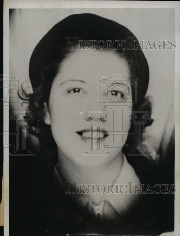 1937 Press Photo A. Kuchta Student Nurse Killed By Rapist In Chicago Hospital - Historic Images