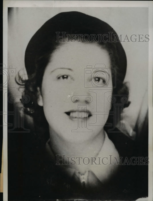 1937 Press Photo A. Kuchta Student Nurse Killed By Rapist In Chicago Hospital - Historic Images