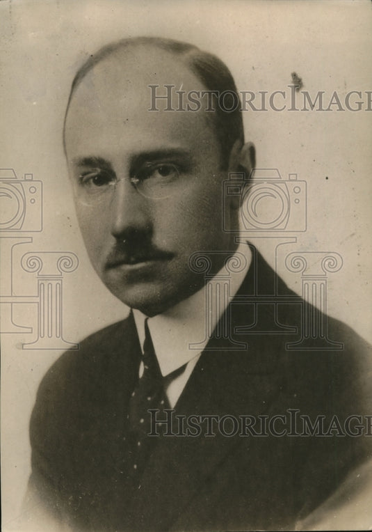 1918 Press Photo Frederick Oederlin, Swiss Charged D'Affaires - nef16419-Historic Images
