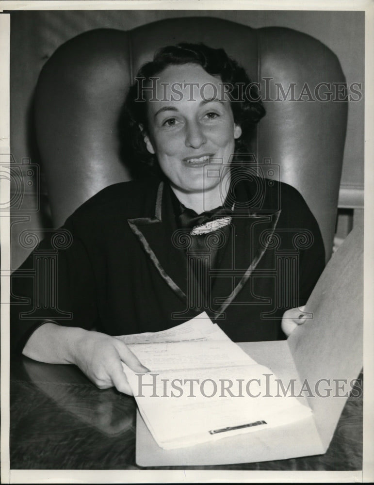 1939 Press Photo Marjorie Reuman, Los Angeles Attorney - nef16455 - Historic Images