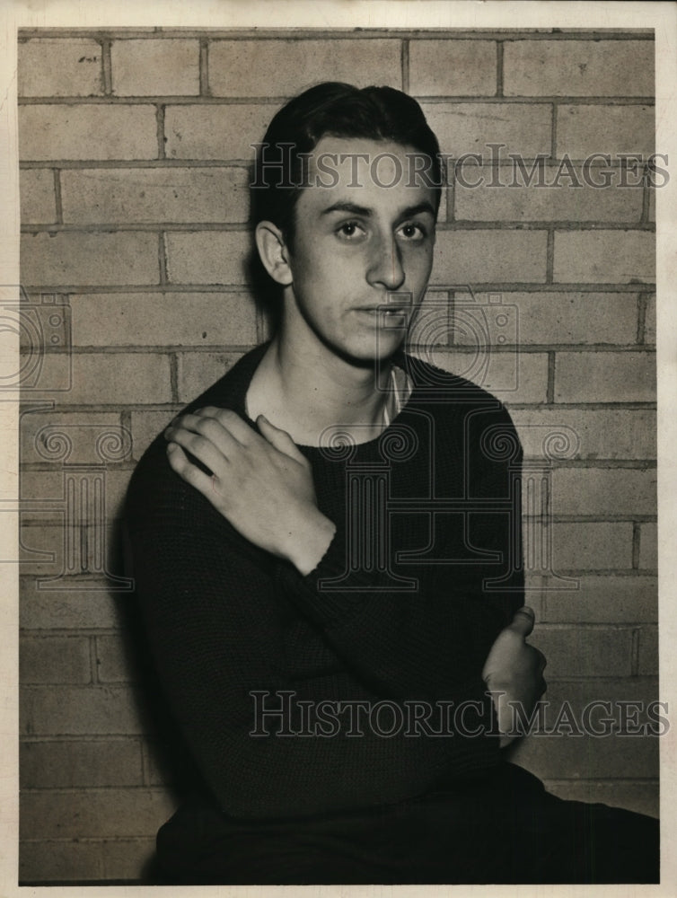 1939 Press Photo Ralph Mental of John Hay High School, Ohio - nef16605 - Historic Images