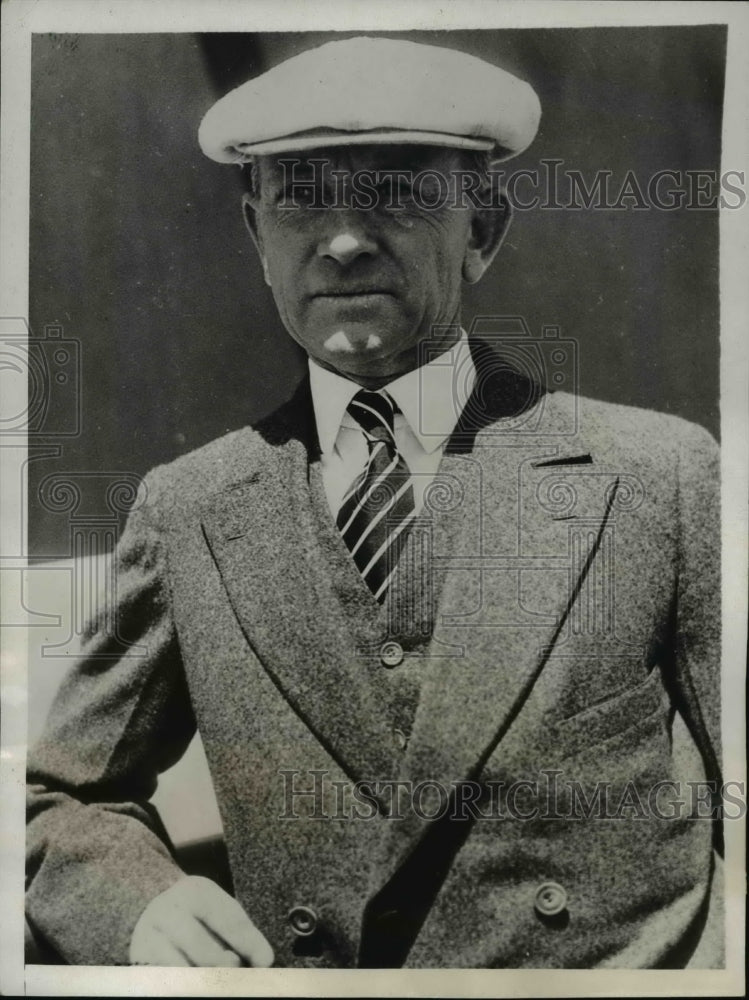 1932 Press Photo Captain S.C. Kerrick in San Diego - nef20166 - Historic Images