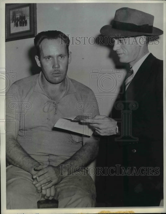 1943 Press Richard Harry Layton Confessed to the Slaying of Ruth Hilderbrand - Historic Images
