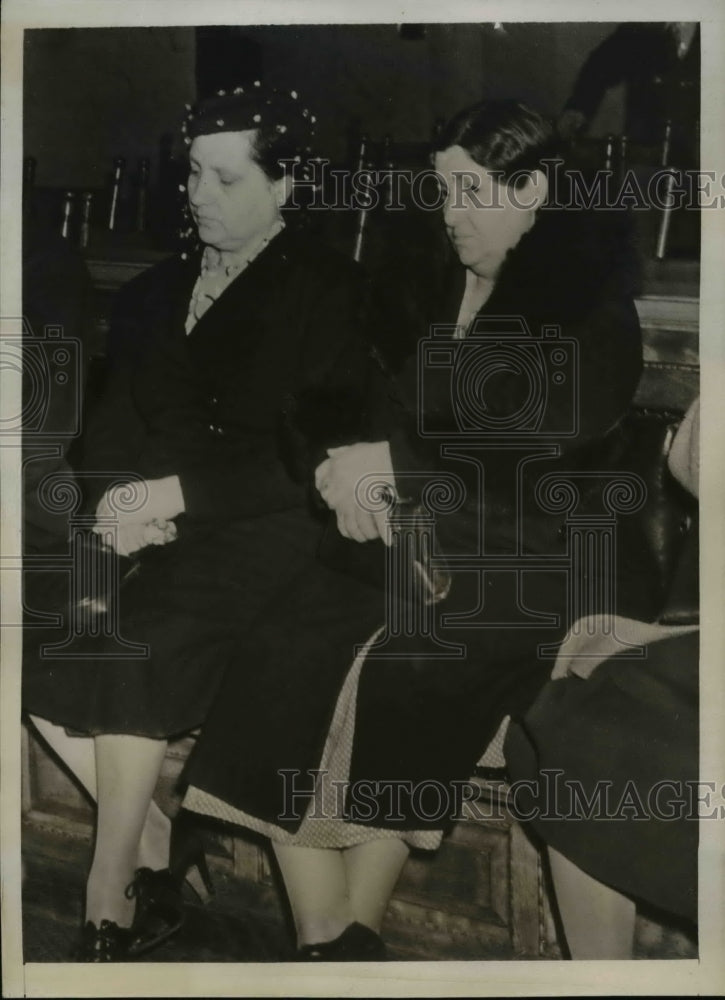 1939 Press Photo Anna Arena and Rose Davis Confess to Husband's Murders - Historic Images