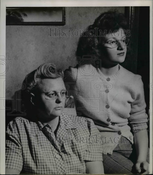 1947 Press Photo Georgia Jean Weckler Missing From Home Here Since May 1st - Historic Images