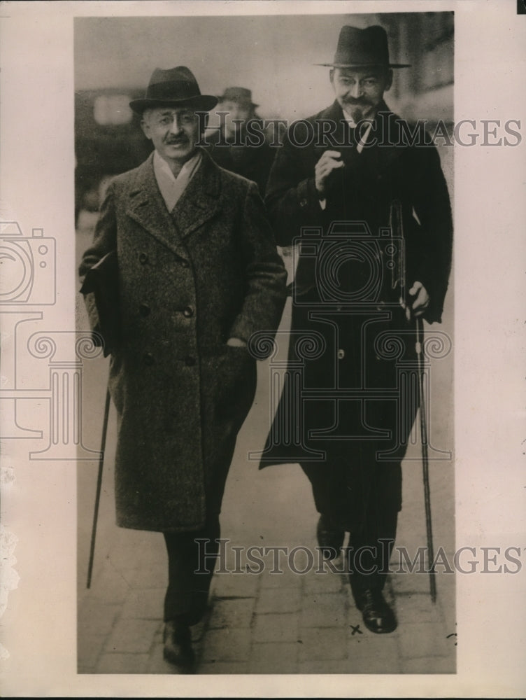 1922 Dr. Otto Wiedfeldt New German Ambassador  - Historic Images
