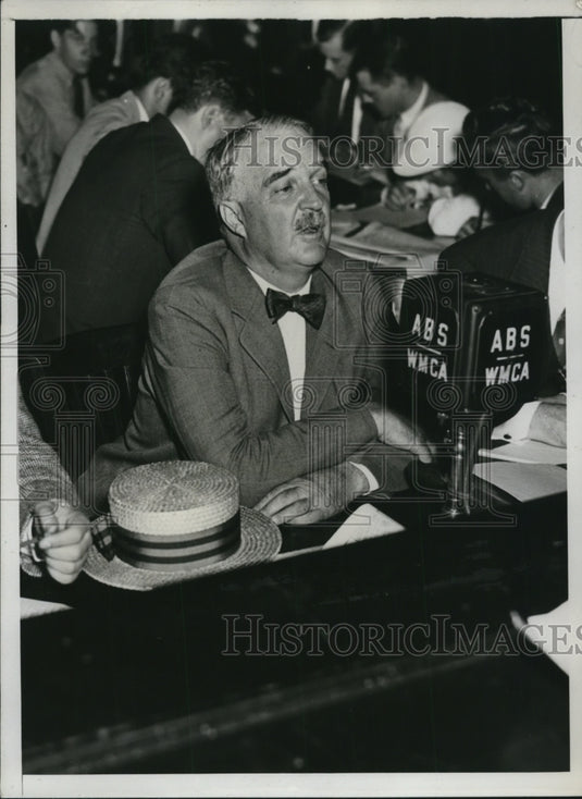 1934 Dr.Gouverneur Morris Phelps testified on Morro Castle Disaster - Historic Images