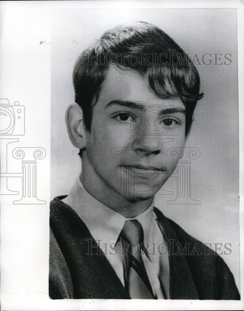 1969 Press Photo David Lawrence Booth, Attempted Hijacker - Historic Images