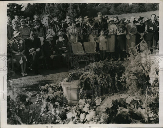 1937 Jeanette Stephenson Murdered Inglewood, California Girl Funeral - Historic Images
