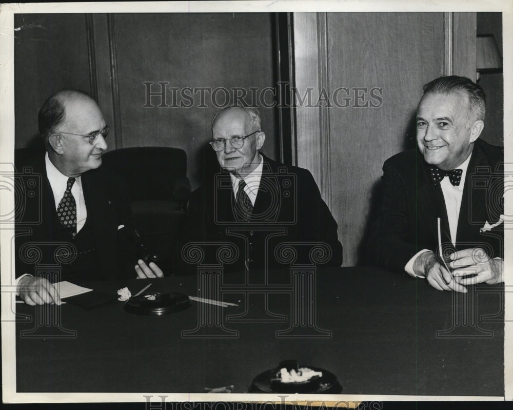 1951 Members National Mediation Board Meeting in Chicago  - Historic Images
