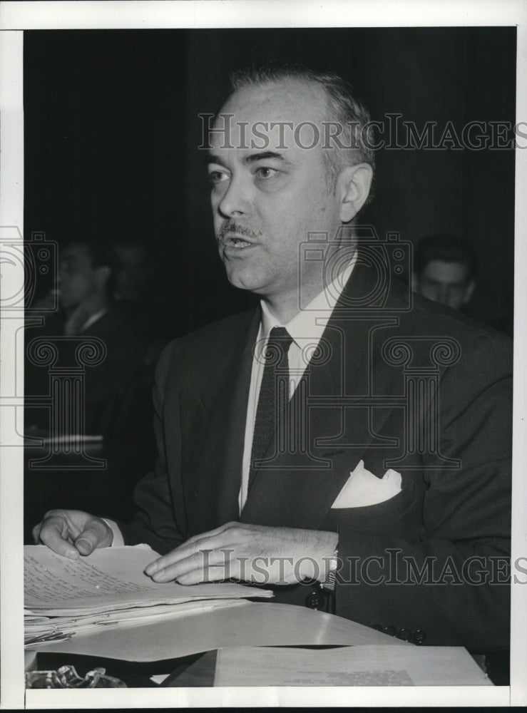 1942 William Lavarre testified on Gasoline Sales in Brazil - Historic Images