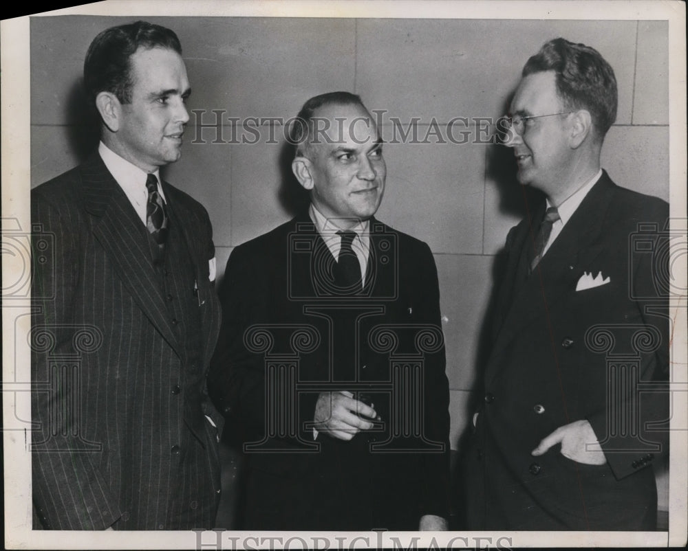 1946 Press Photo Reverends Robert K. Russell, A. Norman, Robert Anderson - Historic Images