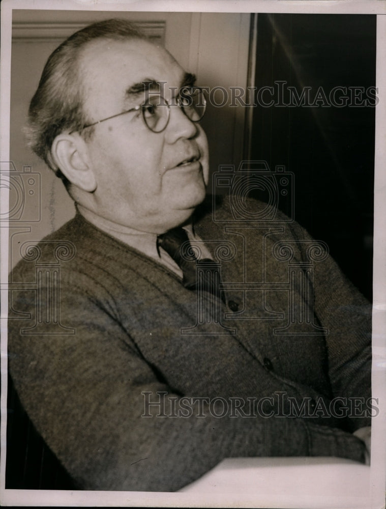 1937 Press Photo tom Mooney at San Francisco Jail - nef26170 - Historic Images