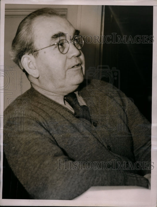 1937 Press Photo tom Mooney at San Francisco Jail - nef26170 - Historic Images