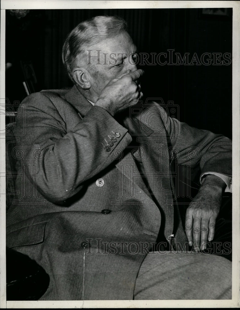 1938 Press Photo California Governor Culbert Olson - Historic Images