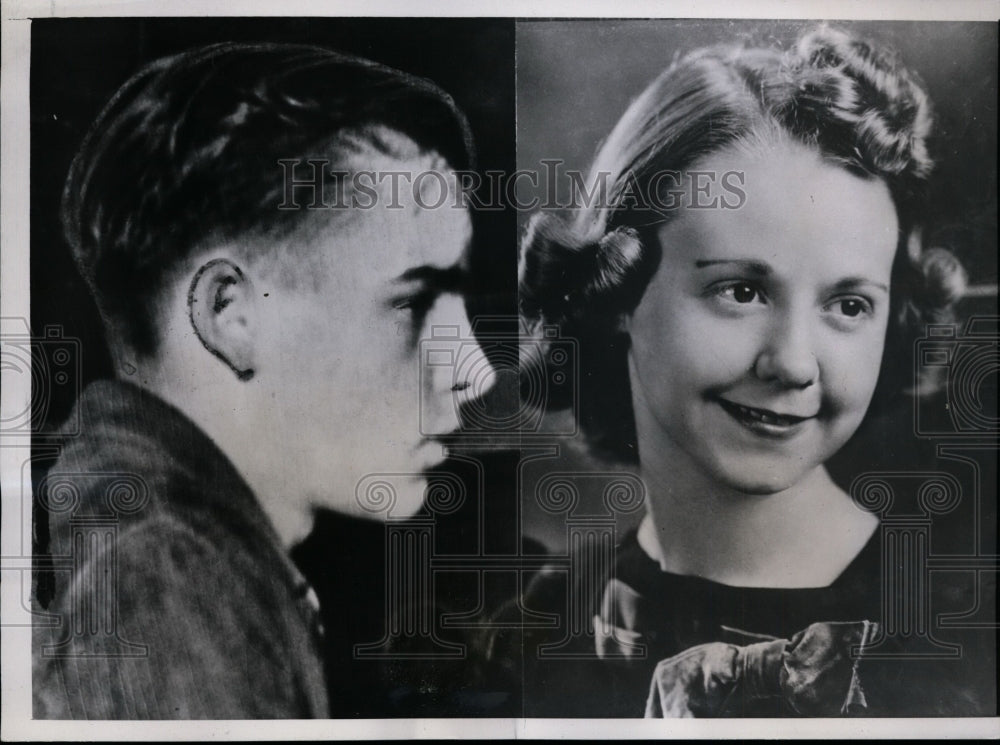 1939 Press Photo Honeymooners Accidentally Killed by Monoxide Gas - nef26986 - Historic Images