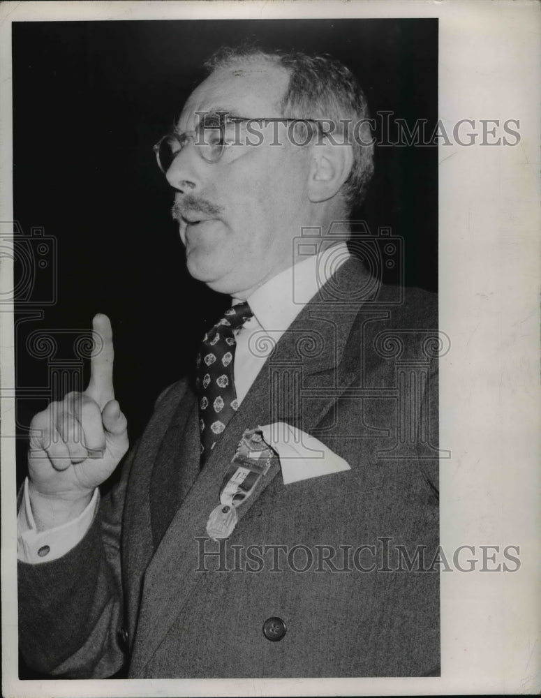 1949 Secretary of State Dean Acheson at CIO Convention-Historic Images