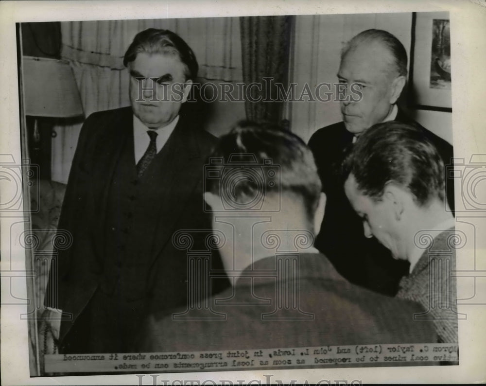 1941 Press Photo John L. Lewis - nef30810 - Historic Images