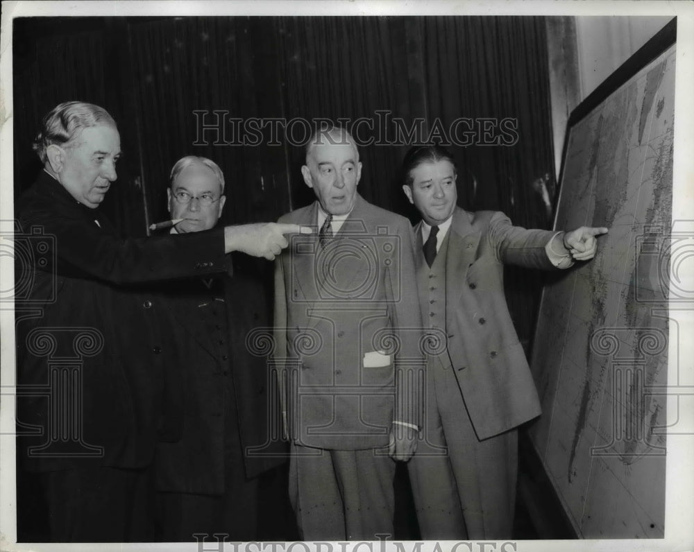 1941 Press Photo Senate Foreign Relations Committee Hearings on Arming Ships - Historic Images