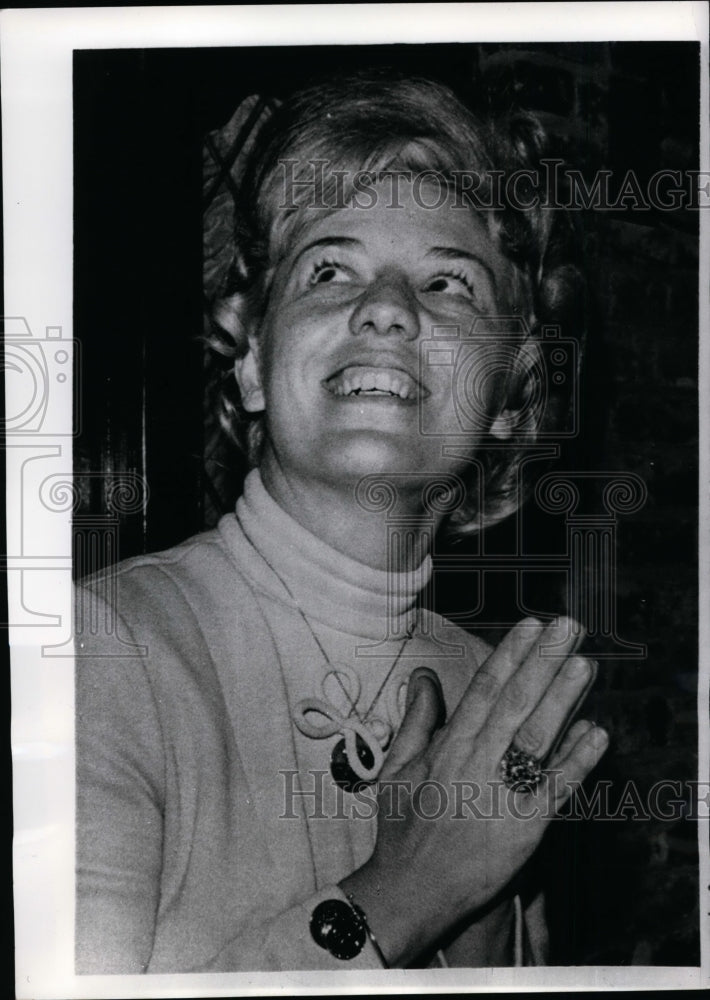 1969 Press Photo Sue Bean Wife of Apollo 11 Astronaut Alan Bean - Historic Images
