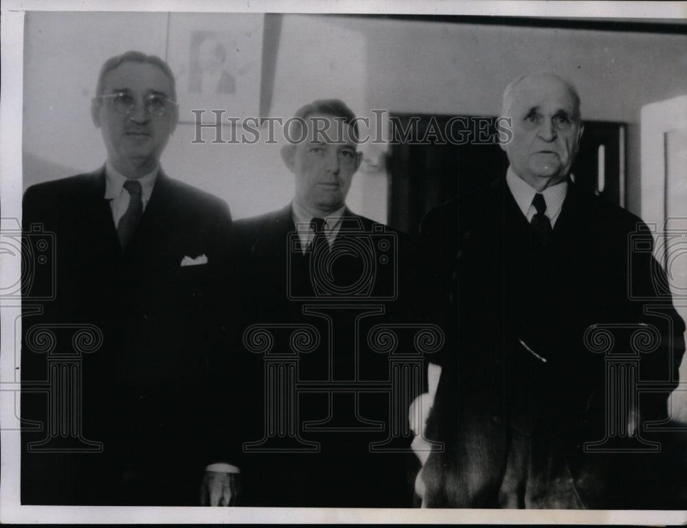 1934 Press Photo Lawyers of Phil Kennamer, Charged with Murder of John Gorrell-Historic Images