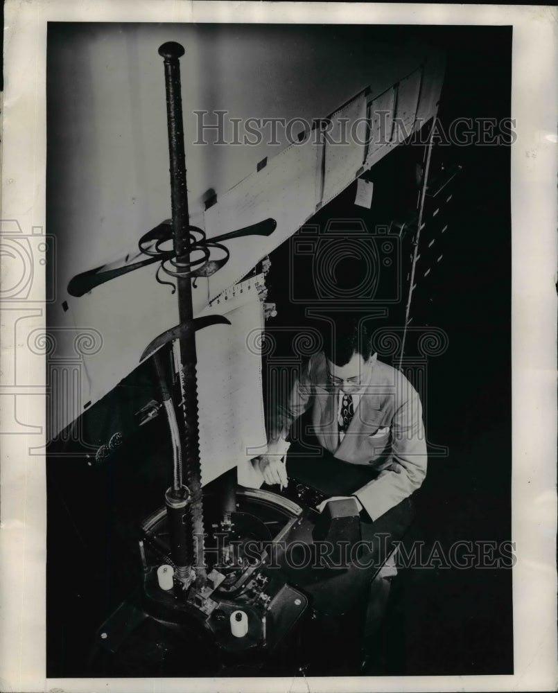 1949 Press Photo Research Laboratory, United States Steel corporation, Delaware-Historic Images