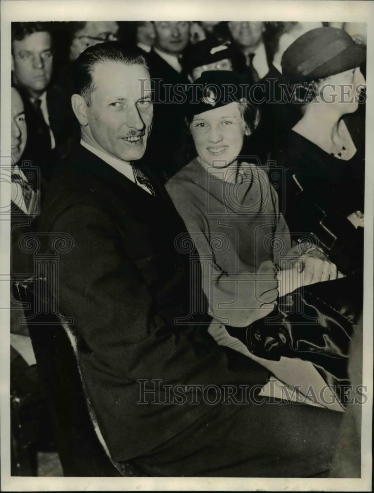 1935 Press Photo William Schuter in Court, Flemington, New Jersey - nef33509 - Historic Images