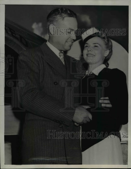 1939 Press Photo United Airlines Stewardess Nell Timonen to Marry Burt Marshall-Historic Images