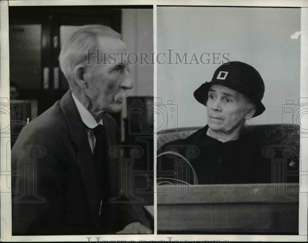 1935 Press Photo Isaac Spiker Among First Men to Collect Alimony from Wife - Historic Images