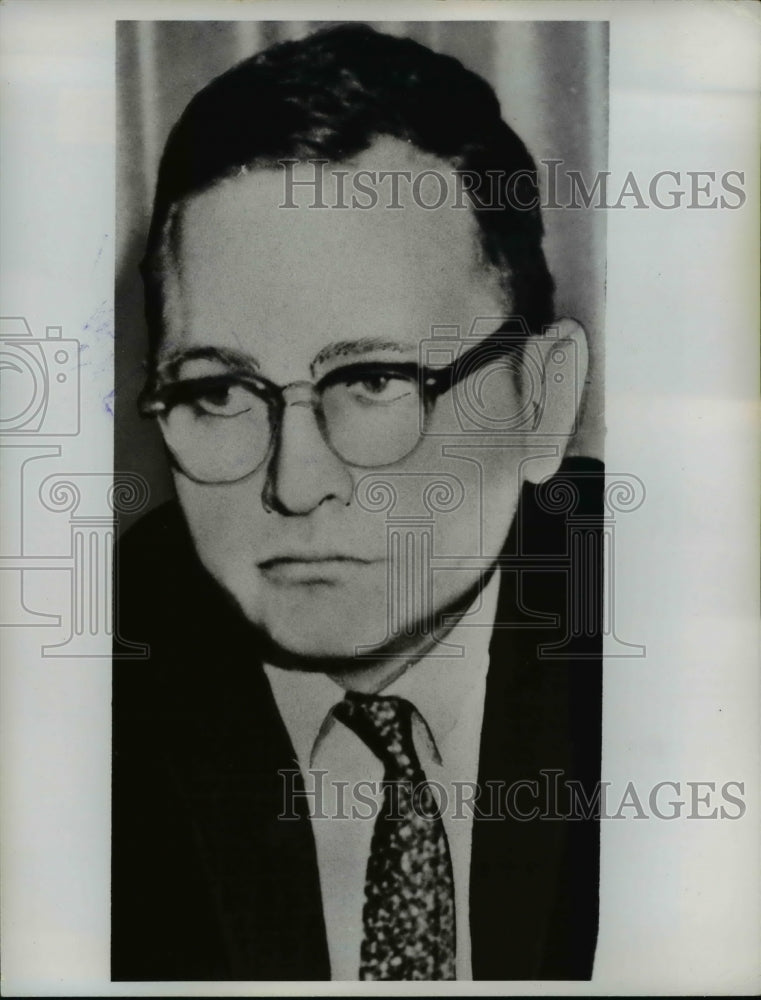 1961 Press Photo Mortimer Daniel Rubin, National Youth Director for Communists - Historic Images