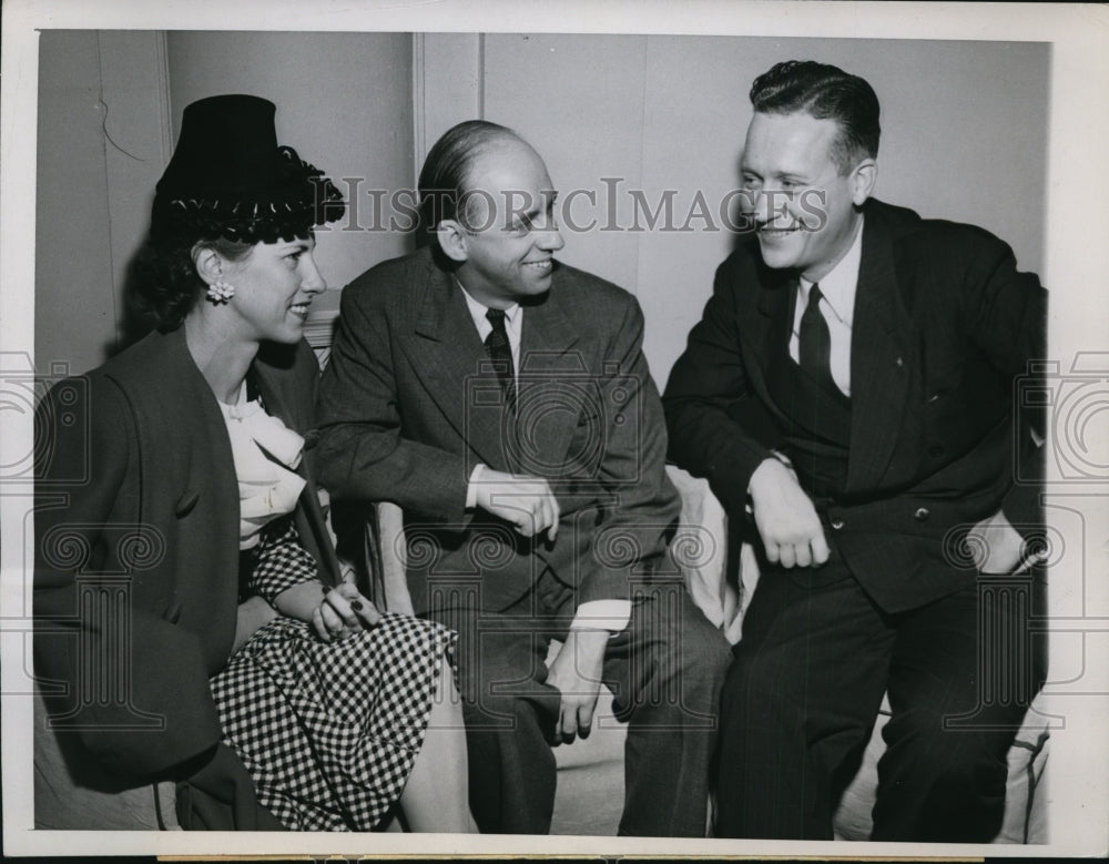 1944 Press Photo Young Republican meet in Chicago for Presidential Campaign-Historic Images
