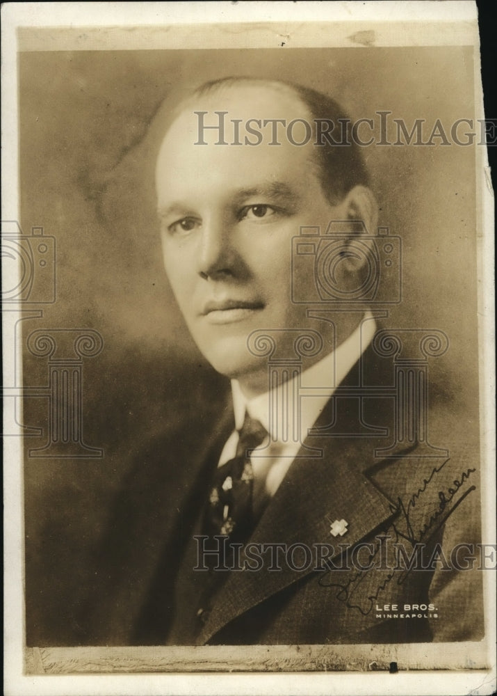 1918 Press Photo Emesd Lundeers - nef35338 - Historic Images