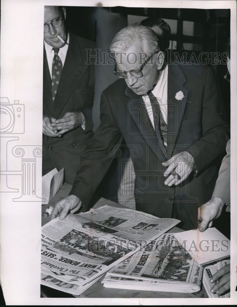 1954 Attorney Corigan of Cleveland, Ohio  - Historic Images