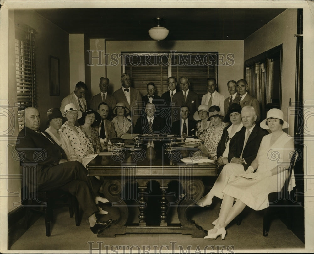 1930 Republican National Committee Executive Meeting, Washington - Historic Images