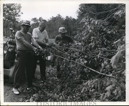 C.F. Ramey, Tom Burke, and CTS General Manager E.C. Kruger - Historic Images