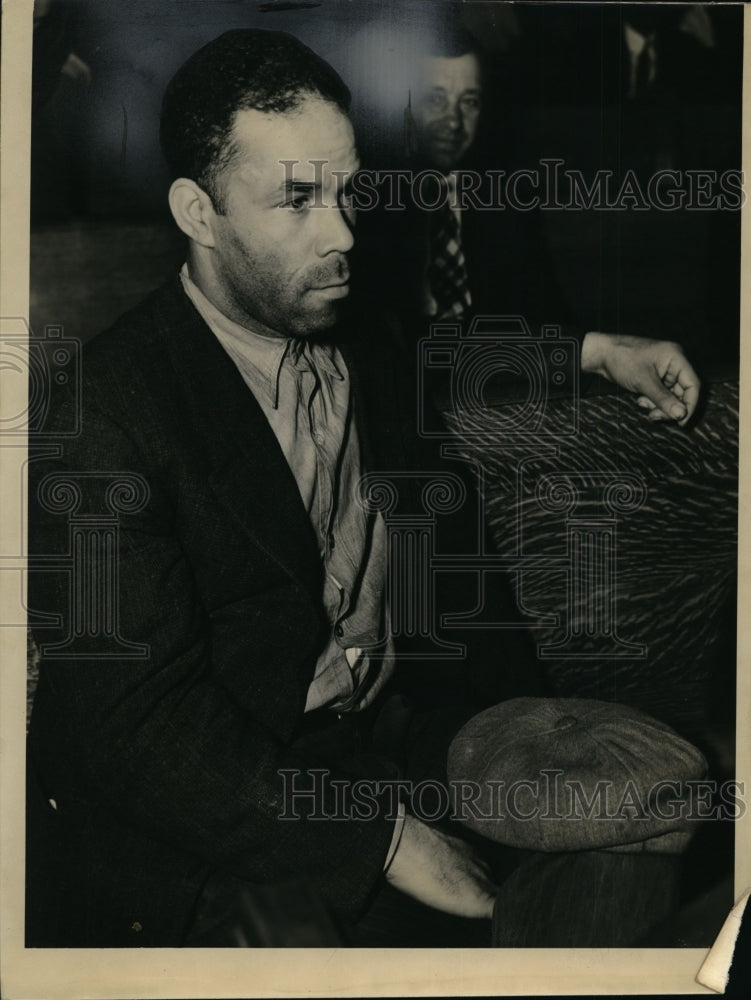 1940 Press Photo Percy de Haven Baltimore Baseball Fan at Every Home Games-Historic Images