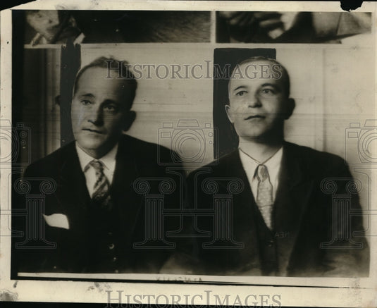 1928 Press Photo Survivors of S.S. Vestris J.C. Maxy of Richmond & T.E. Mack - Historic Images