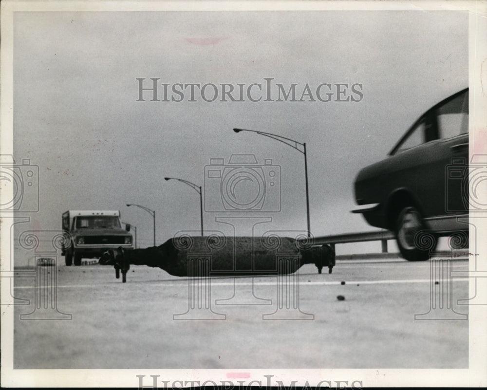 1972 Press Photo I- 71 700 foot feet on North of Brookford Road - nef37233 - Historic Images