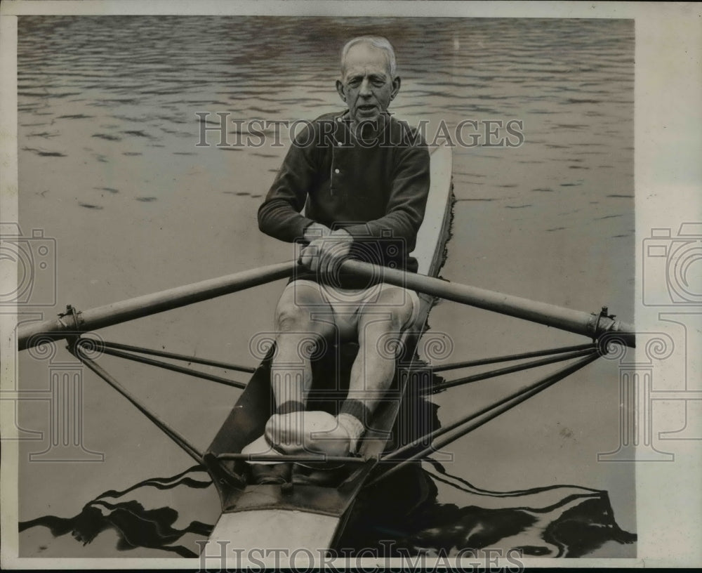 1940 Fred Plaisted, Age 91 Penn Athletic Club Oarsman  - Historic Images