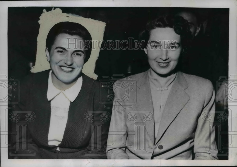 1952 Javanka Broz at Yugoslav Communist Party Congress Session - Historic Images